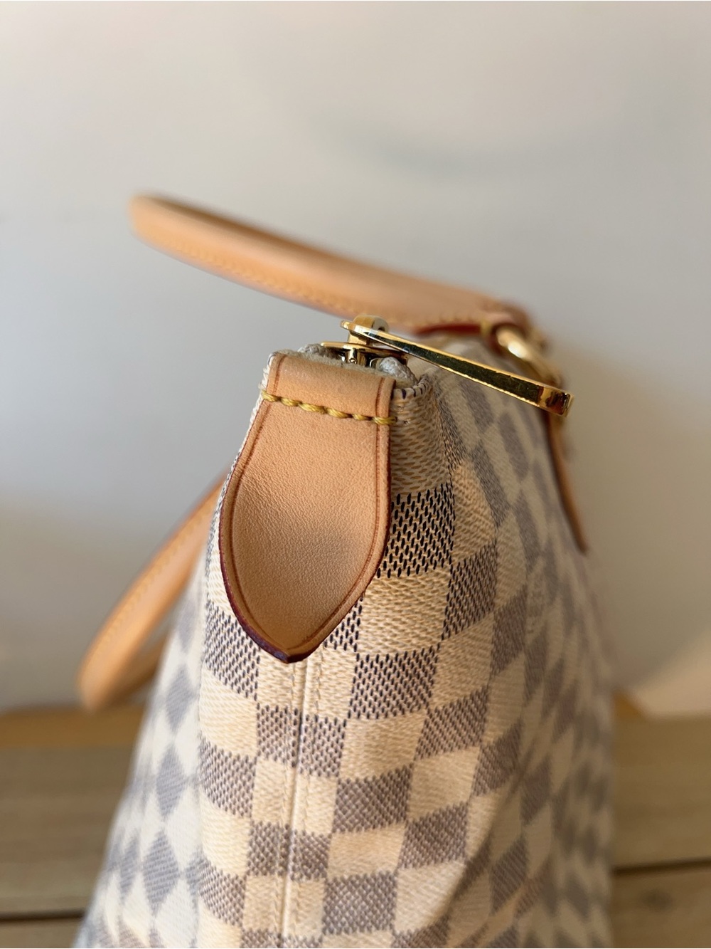 LOUIS VUITTON Damier Azur Saleya MM - Picture 7 of 16